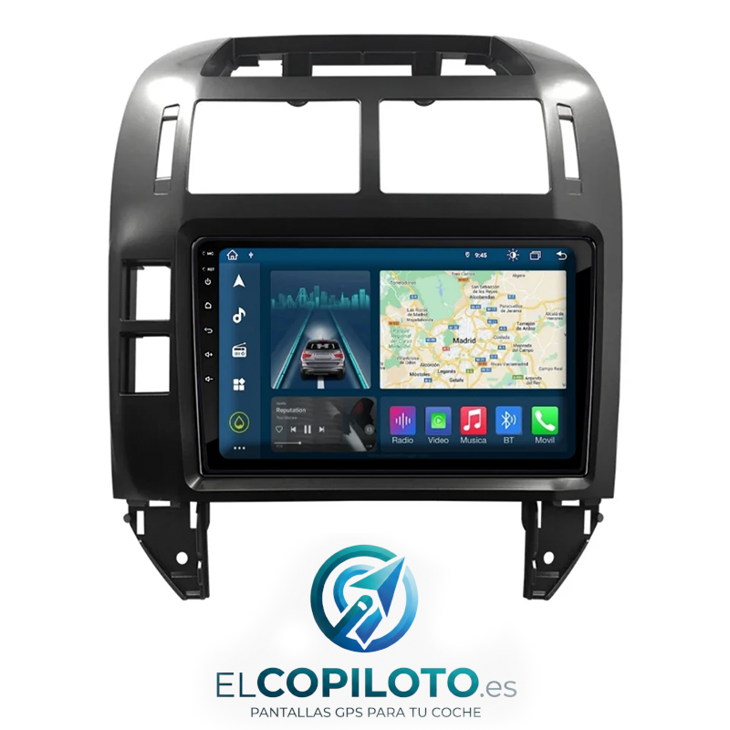 Pantalla CarPlay - Volkswagen Polo 2001-2009